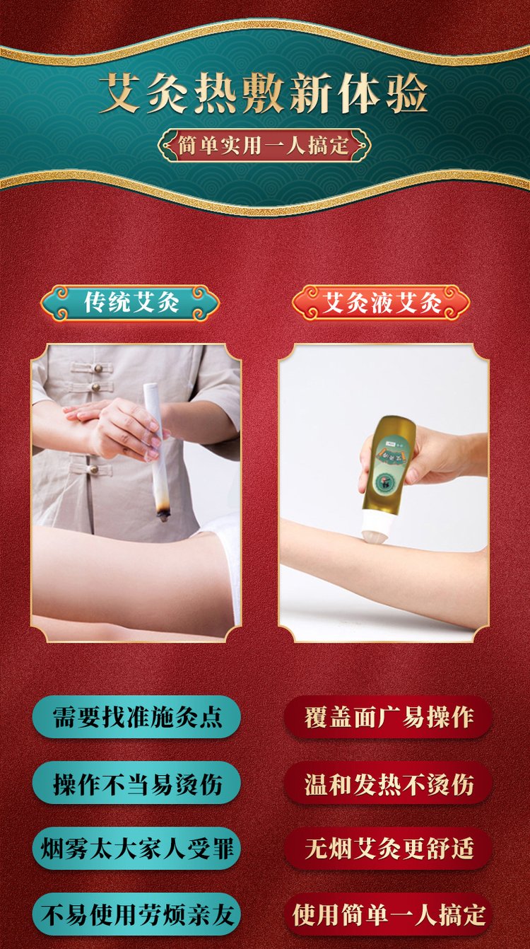 艾灸液產品使用方法
